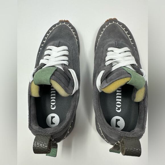 Communitymade NWOB Women’s Traction Grey/White Made in USA- Leather Shoe size 6 - Picture 6 of 12